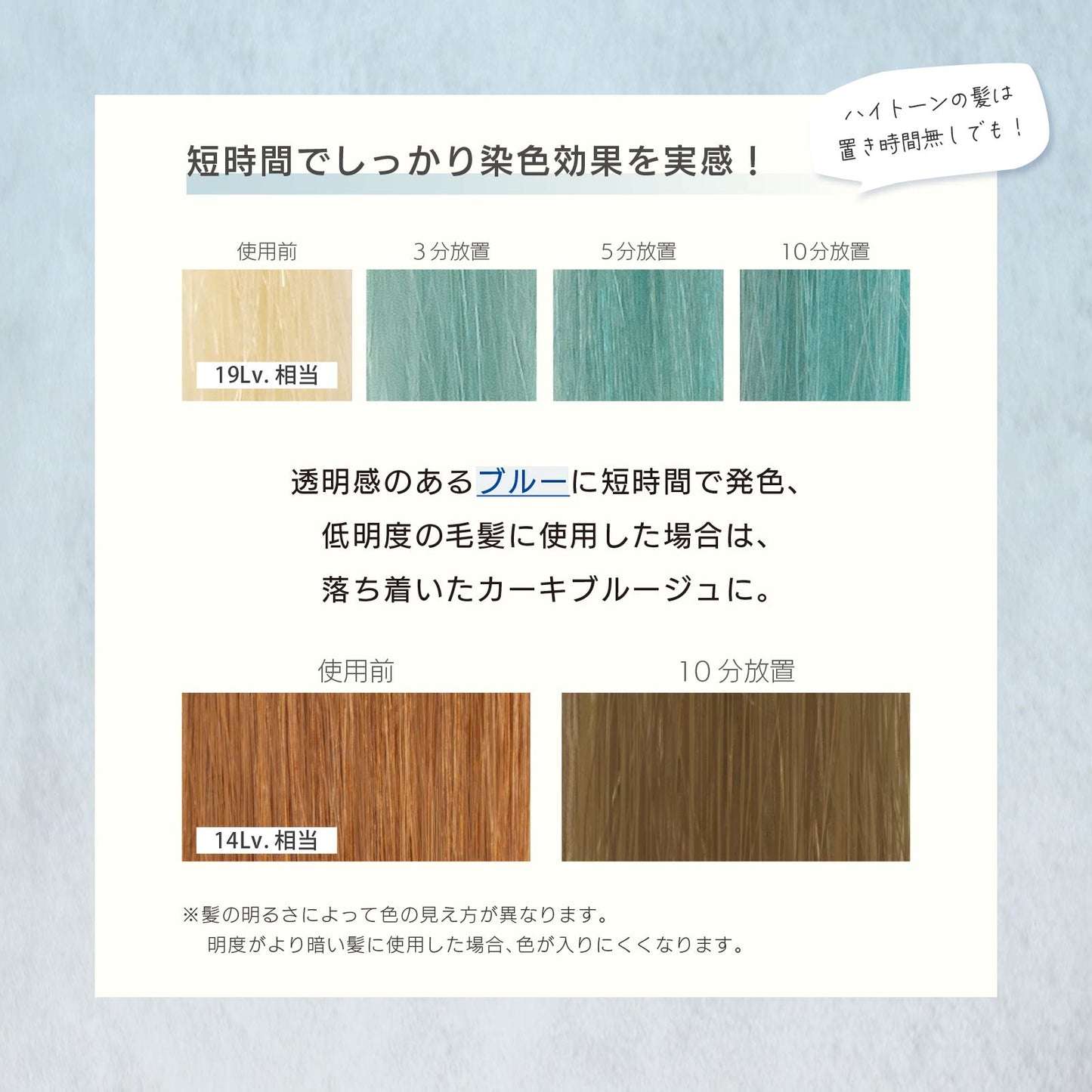 ネオブルーシャンプー