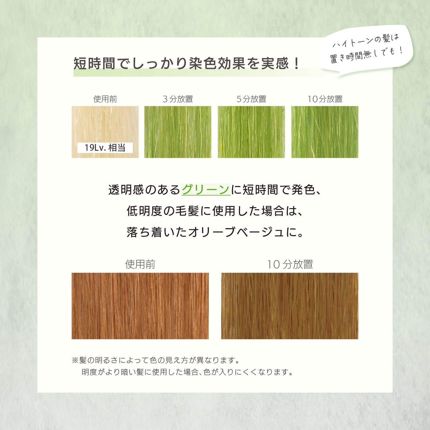 ネオグリーンシャンプー